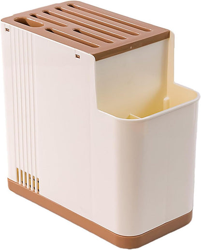 Compact Cutter Rack for Kitchen Storage with Vertical Design and Easy Surfaces Kitchen Storage Rack
