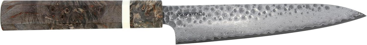 Cold Steel Japanese VG-10 Damascus 3-Piece Kitchen Knife Set – VG-10 Steel Chef Knives with Damascus Pattern for Precision Cutting & Kitchen Use