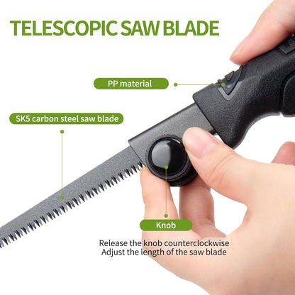 Wood Carving Kit - 15Pcs Wood Carving Tools Set,Carving Knife Set with 5Pcs Chisel Knives,5Pcs Detail Carving Knives,1Pc Folding Saw,1Pc Carpenter Clamp,Wood Chisel Sets for Beginners Adults Kids