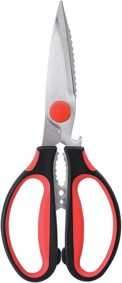 Take-Apart Kitchen Shears, German Steel Alloy, Soft-Grip Handles, NSF, 8.75-Inches, For Snipping, Chopping, And Kitchen Prep