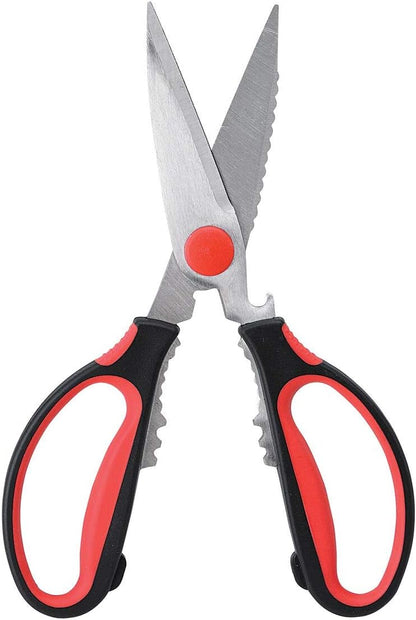 Take-Apart Kitchen Shears, German Steel Alloy, Soft-Grip Handles, NSF, 8.75-Inches, For Snipping, Chopping, And Kitchen Prep