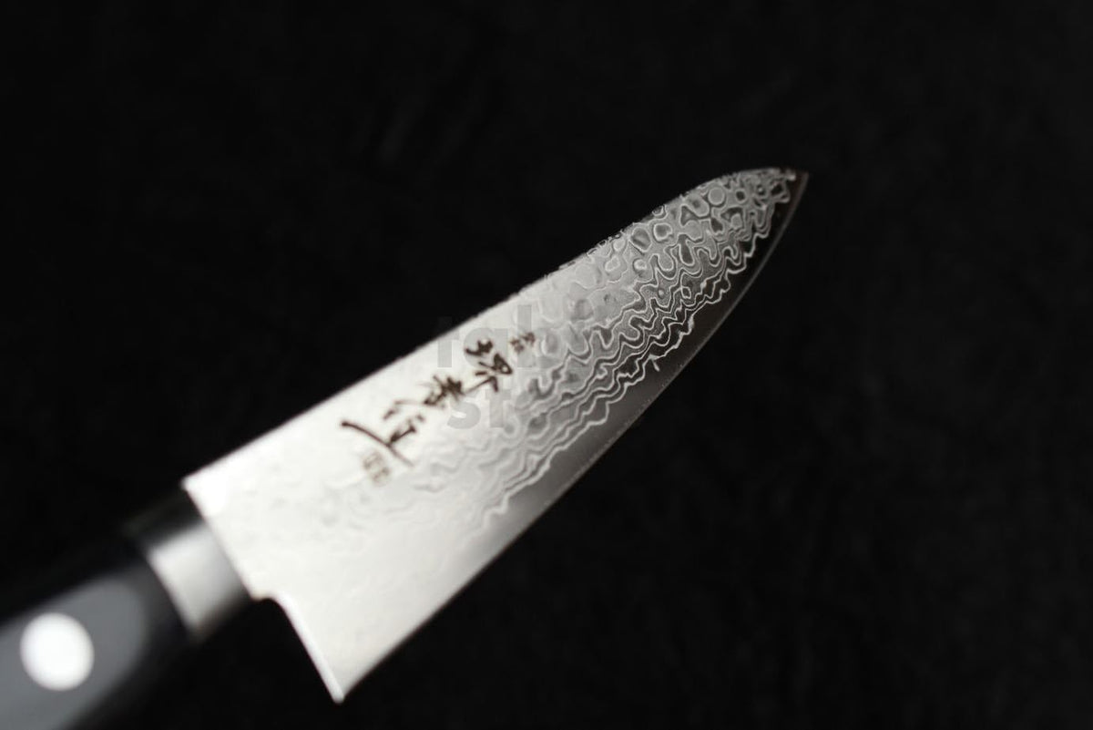 Sakai Mirror Polish Damascus 45 layer Petty knife 135mm
