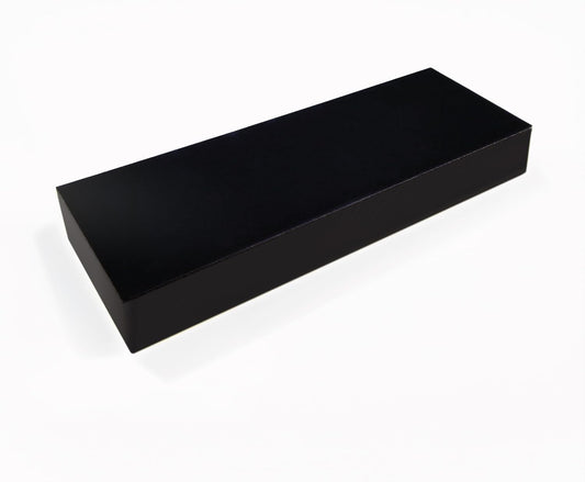 12 Micron 2"x6" Nanocloth Knife Strop (unloaded)-3/4" thick Acrylic, Premium Strop for Diamond Emulsions
