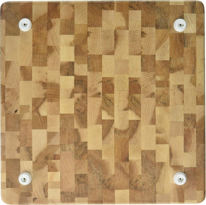 Boards Canadian End Grain Maple Square Butcher Block, 12x12x1'', L12121