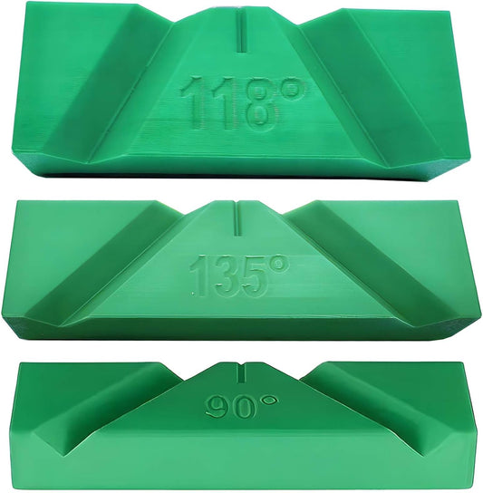 3 Sets Drill Bit Sharpener Guide Jig, 3D Printed Tool for Bench Grinder, Suitable for All Drill Bits, 90°, 118°, and 135° Angles