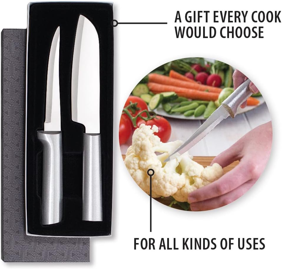 Cook's Select Gift Set (S53) with Sharpener, Silver