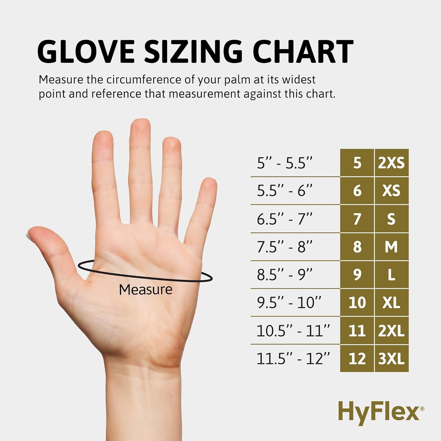 HyFlex 11-561 Ultra-Light Weight Cut-Resistant Gloves, LG, 12 Pairs | Blue, Size 9 (L), unisex, touchscreen, cut-resistant gloves with ANSI A3 protection, ideal for automotive & oil & gas