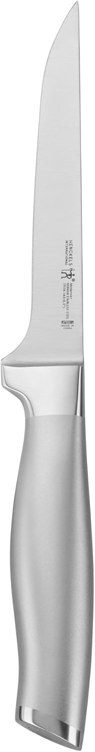 HENCKELS Modernist Razor-Sharp 5.5-inch Boning Knife, German Engineered Informed by 100+ Years of Mastery, Black/Stainless Steel