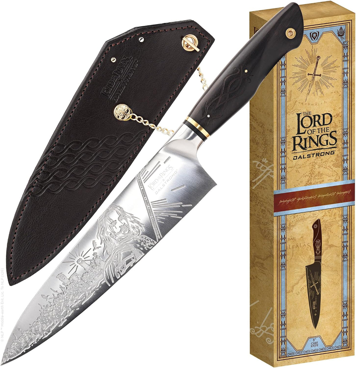 8" Chef Knife - Lord of the Rings™ Official Aragorn Edition