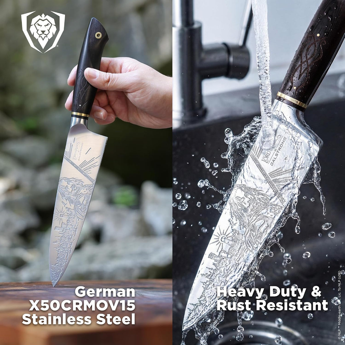 8" Chef Knife - Lord of the Rings™ Official Aragorn Edition