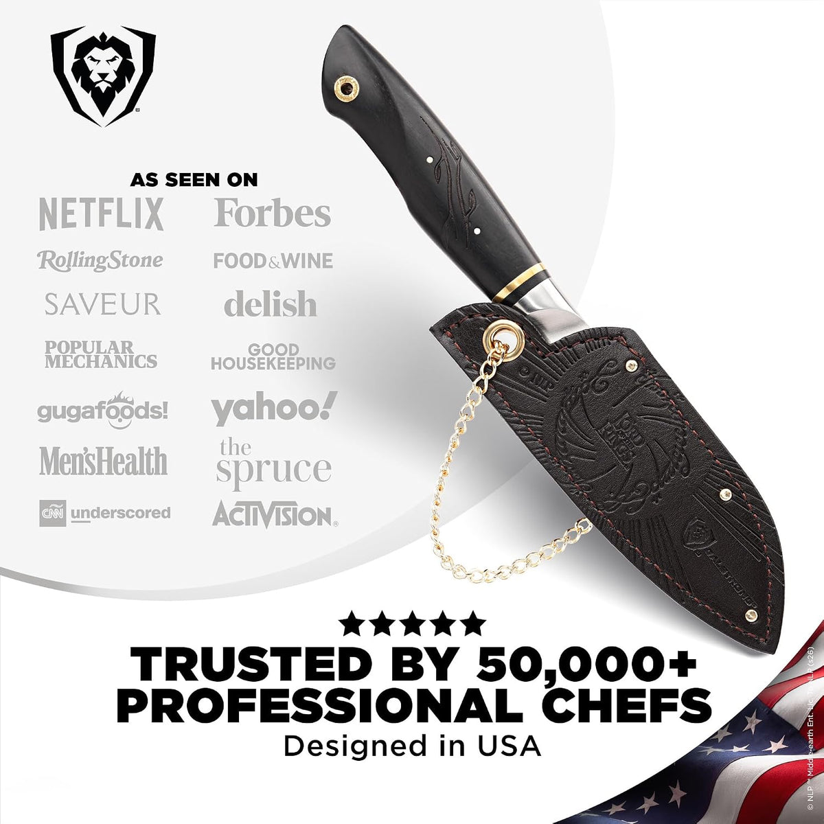 8" Chef Knife - Lord of the Rings™ Official Aragorn Edition