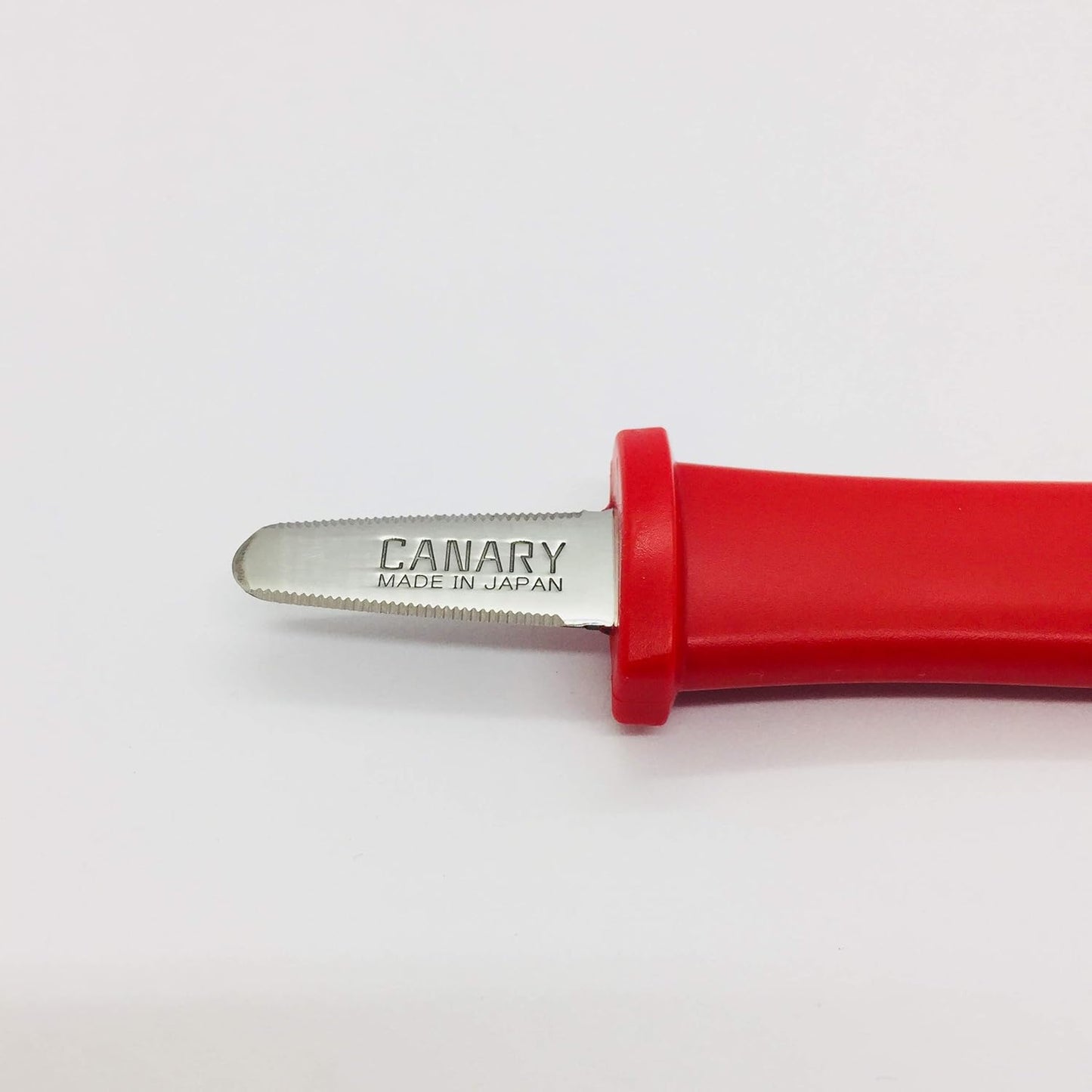 Cardboard Cutter with Blade Cover - 7.5" Box Cutter Utility Knife for Breaking Down Boxes & Opening Packages - Made in Japan, Orange