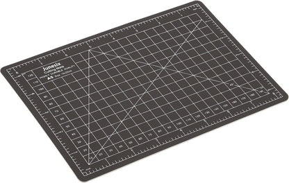 6" x 8" Cutting Mats, Rotary Fabric Mat Self Recover Sewing Mat Double Sided for Hobbyist DIY Craft Creative Design, A5 Black White