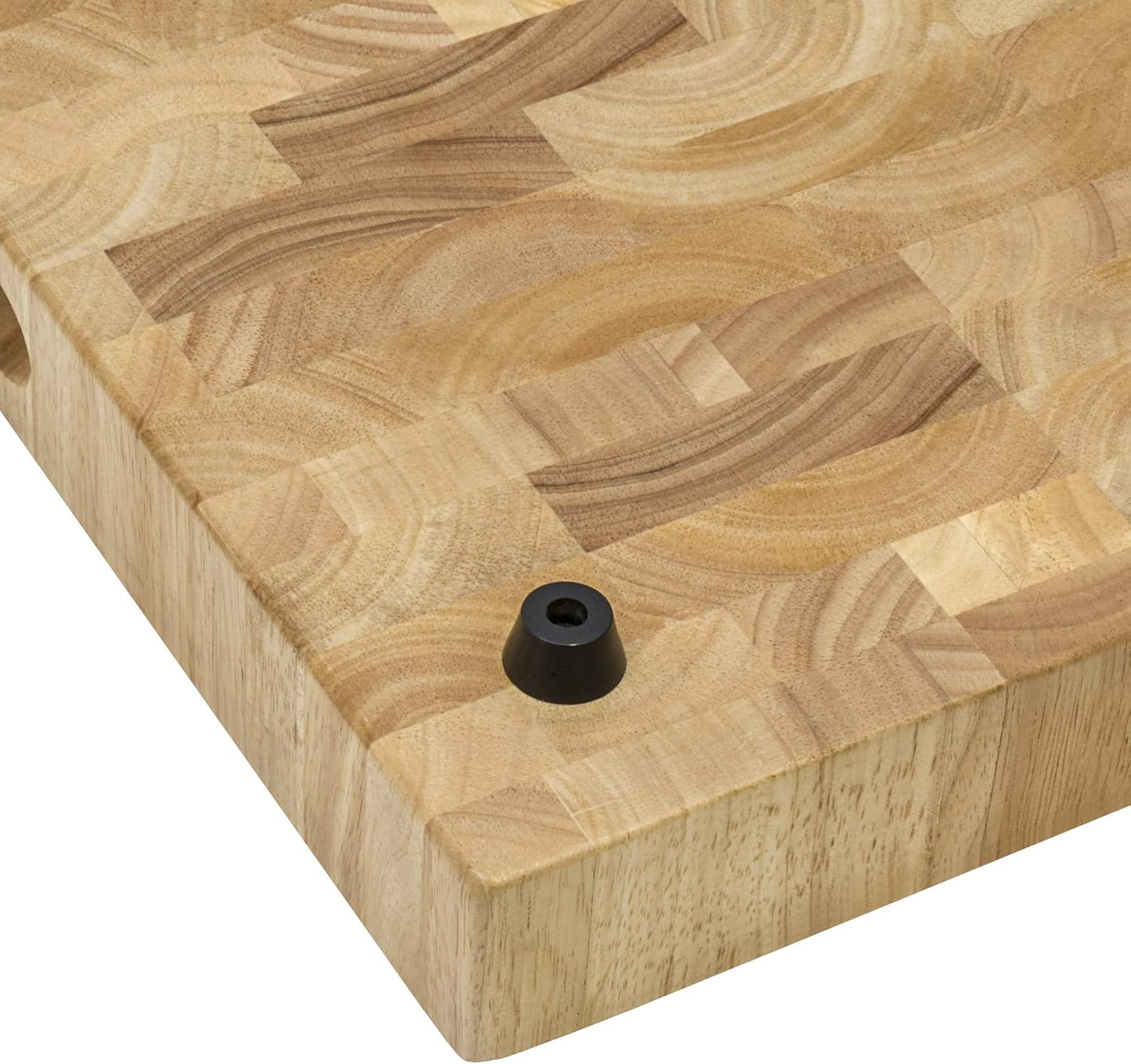 17 x 16 x 2 inch thick End-Grain French Oak Butcher Block Solid Wood Large Cutting Board - RVA2445OAK