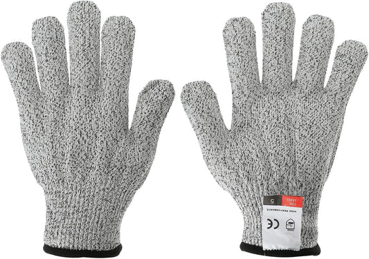 Cut Resistant Gloves, Level 5 Protection Anti Cutting Gloves Cut Proof Gloves for Kitchen Wood Carving Working