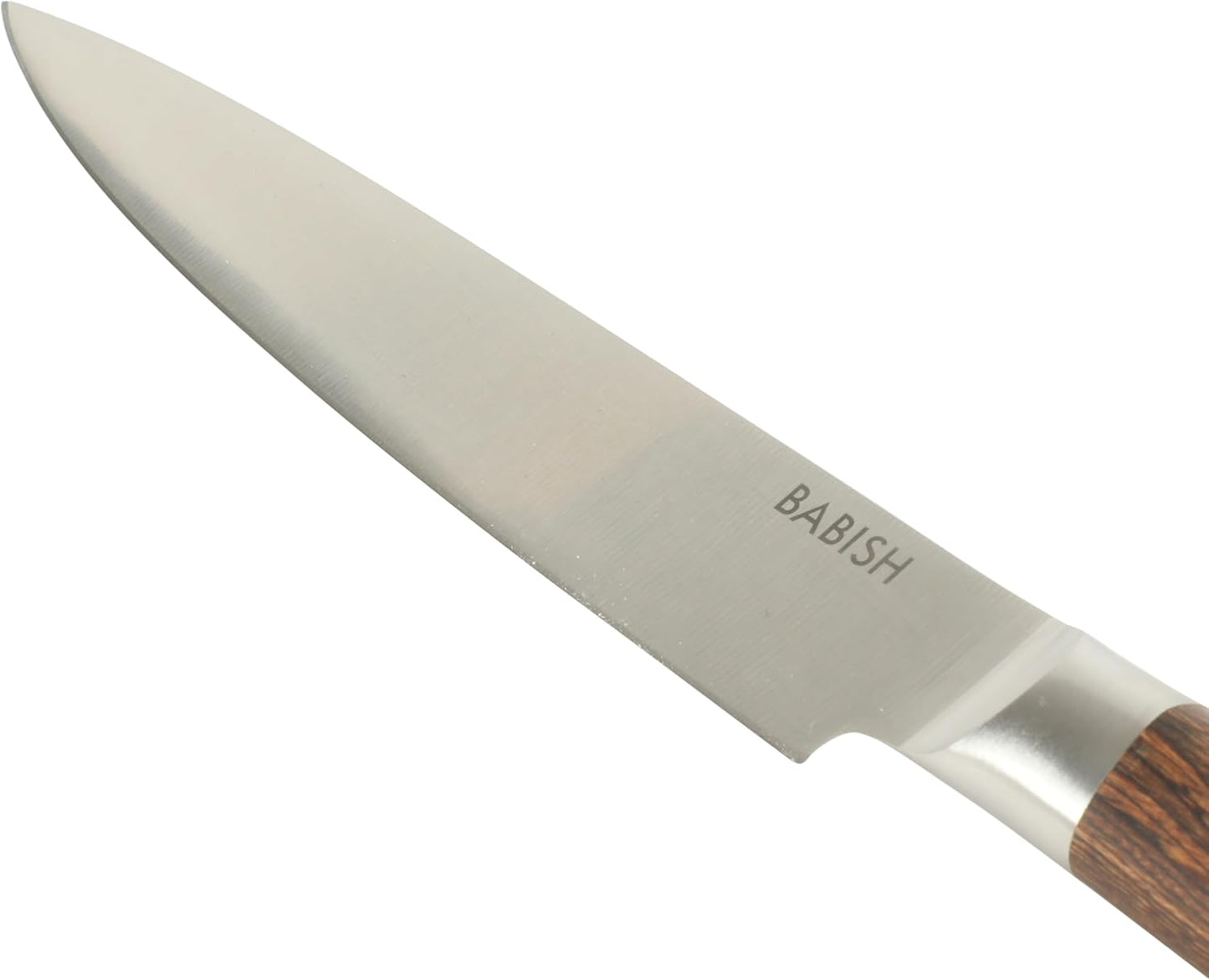 8-Inch Carving Knife – High-Carbon 1.4116 German Steel Slicing Knife with Dark Pakka Wood Handle, Full-Tang Razor Sharp Blade for Carving Meat, Turkey, Roast & BBQ