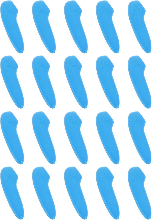 50Pcs Blade Knife Tip Protector Cover Plastic Knife Guard Sleeves Knife Blade Tip Sleeves Cover for Kitchen, Blue