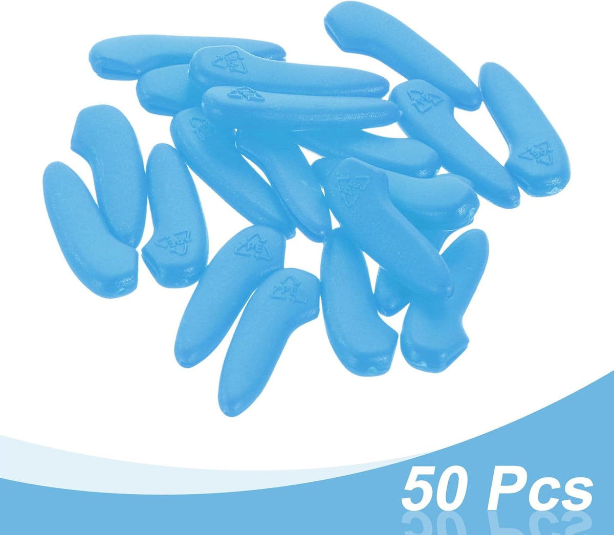 50Pcs Blade Knife Tip Protector Cover Plastic Knife Guard Sleeves Knife Blade Tip Sleeves Cover for Kitchen, Blue