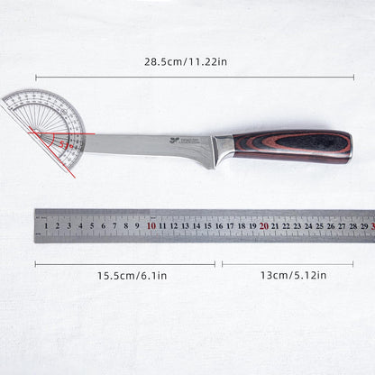 Paring Knife Damascus Forged, 3.9" Fruit Knife