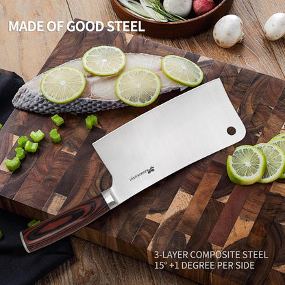 Paring Knife Damascus Forged, 3.9" Fruit Knife