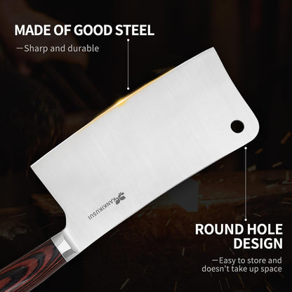 Paring Knife Damascus Forged, 3.9" Fruit Knife