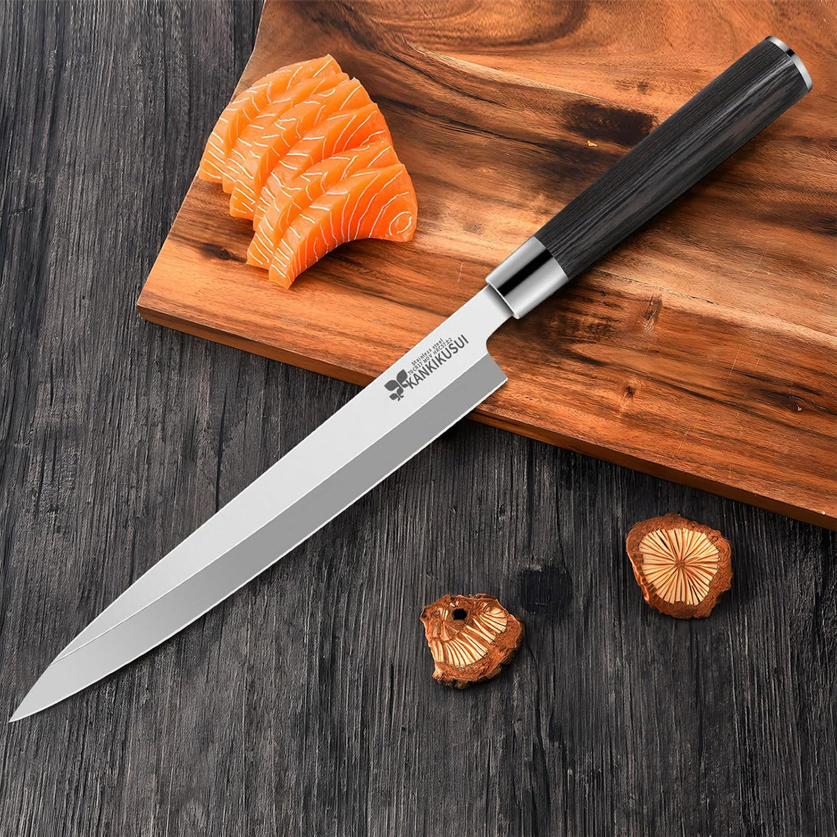 Paring Knife Damascus Forged, 3.9" Fruit Knife