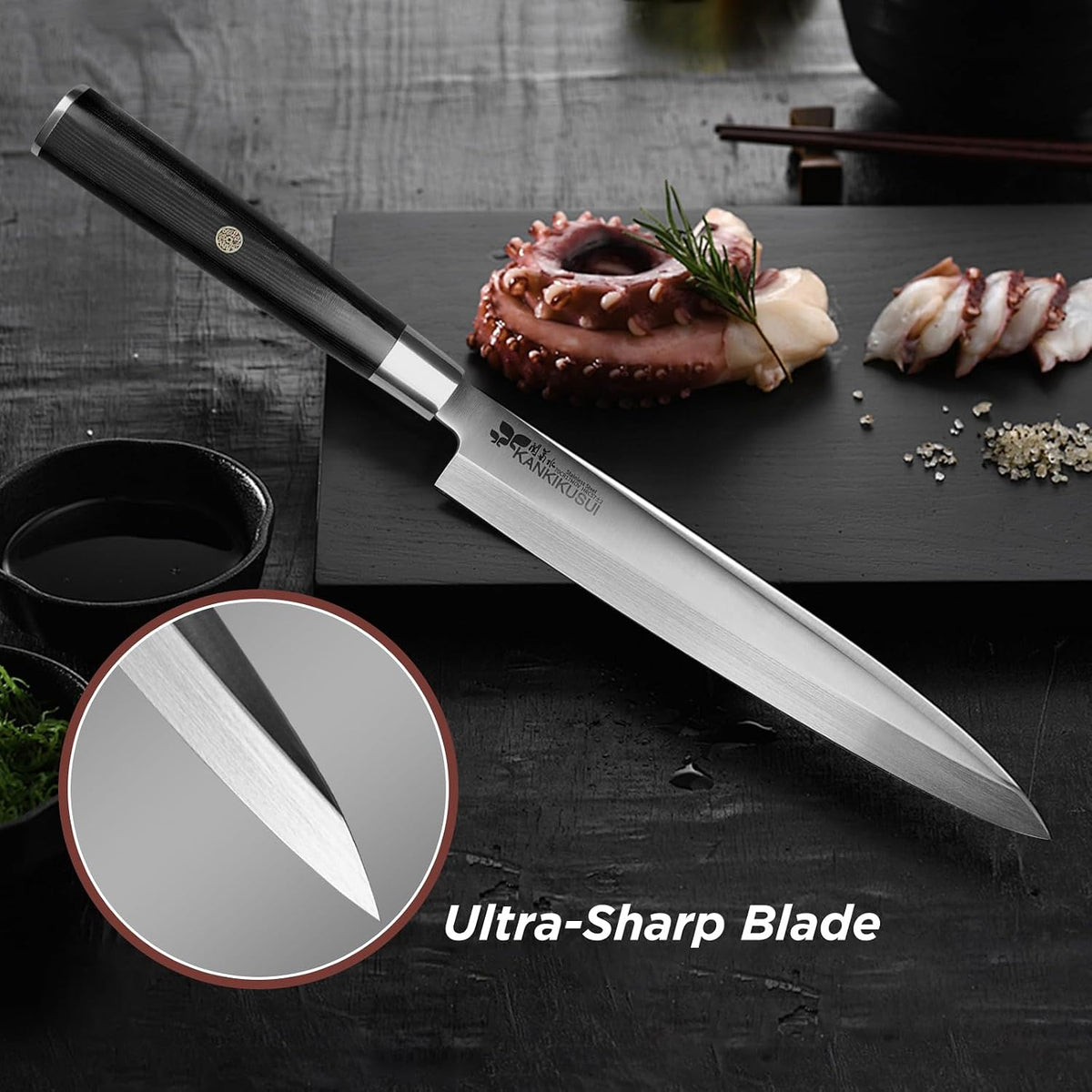 Paring Knife Damascus Forged, 3.9" Fruit Knife