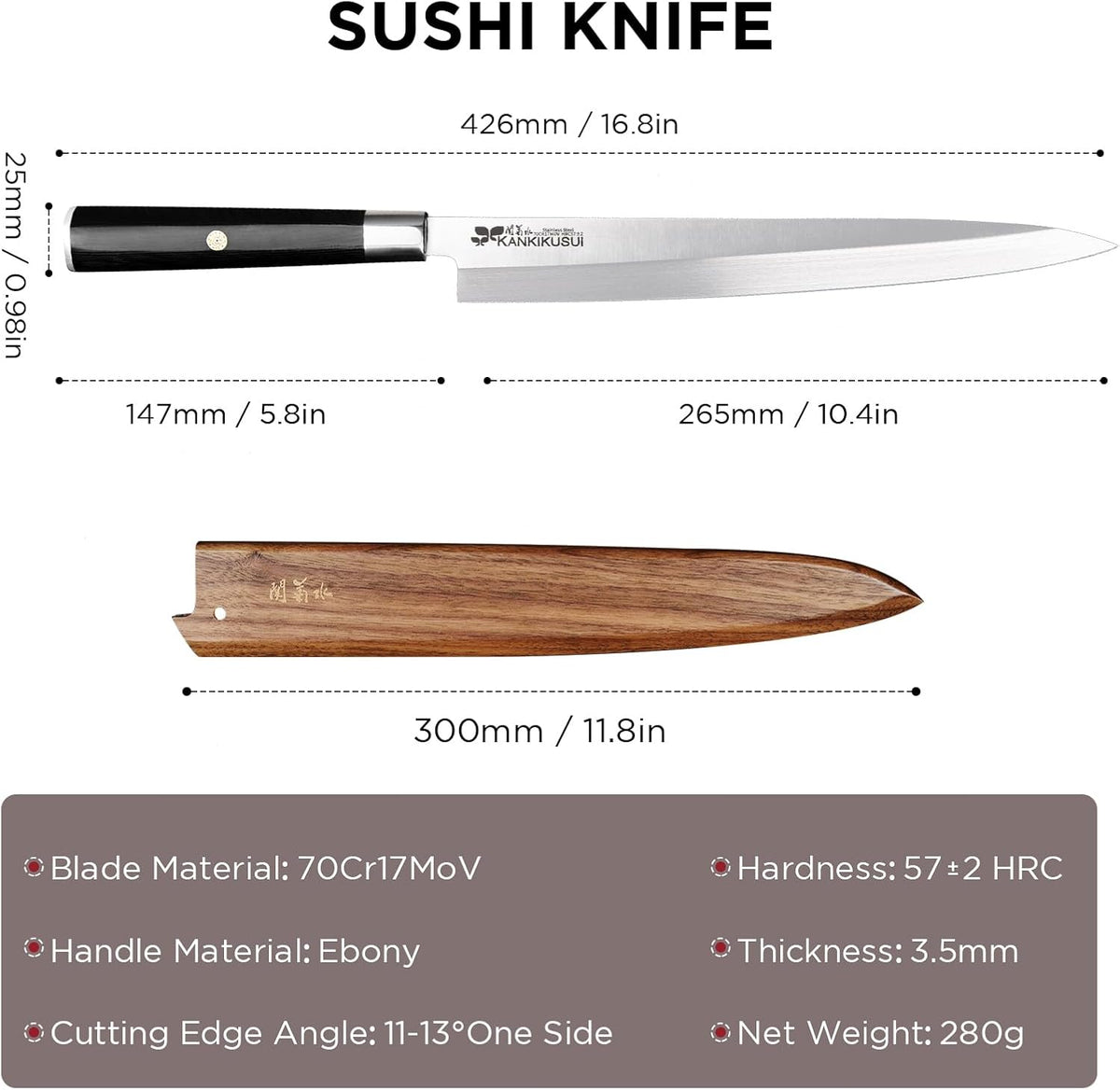 Paring Knife Damascus Forged, 3.9" Fruit Knife
