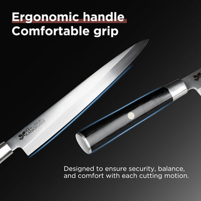 Paring Knife Damascus Forged, 3.9" Fruit Knife