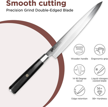 Paring Knife Damascus Forged, 3.9" Fruit Knife