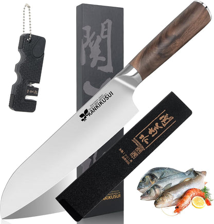 Paring Knife Damascus Forged, 3.9" Fruit Knife