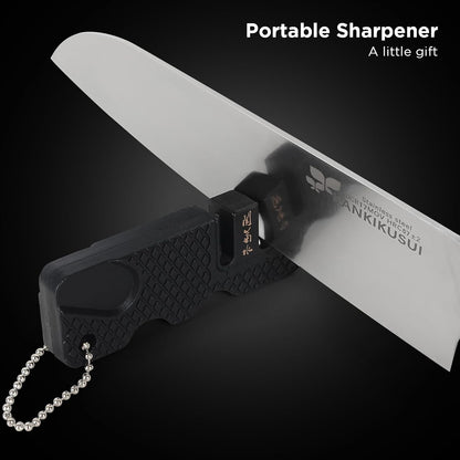 Paring Knife Damascus Forged, 3.9" Fruit Knife