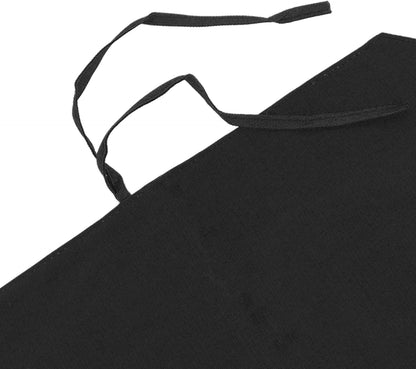 4 Slot Heavy Duty Knife Roll Bag, Portable and Durable 16A Canvas Knife for Chefs, Cooks and Culinary Students (Black)