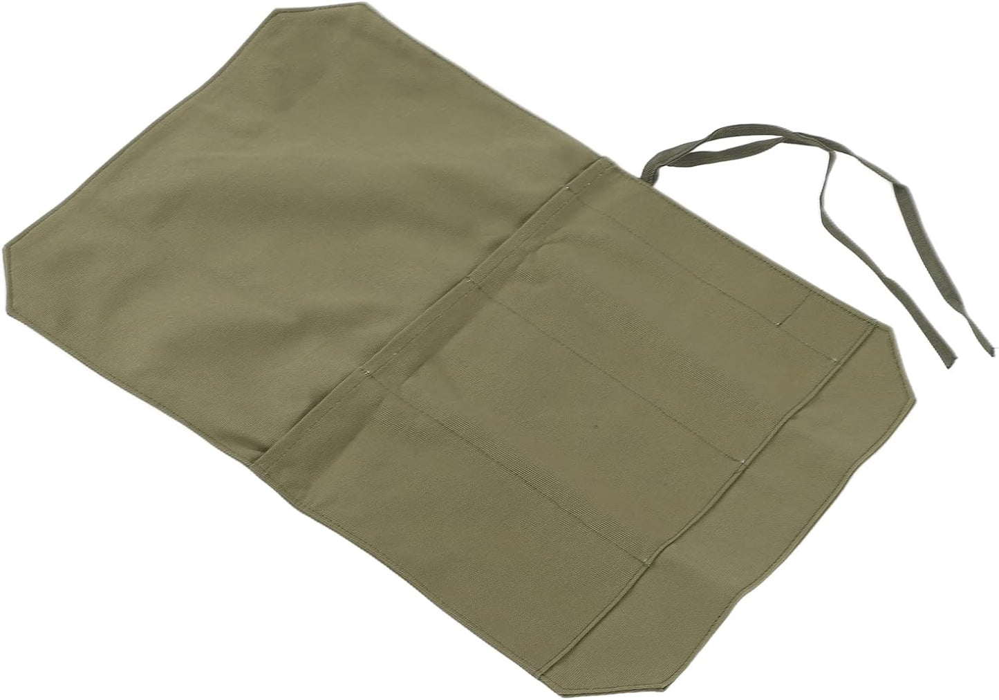 4 Slot Heavy Duty Knife Roll Bag, Portable and Durable 16A Canvas Knife for Chefs, Cooks and Culinary Students (Black)