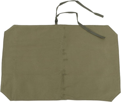 4 Slot Heavy Duty Knife Roll Bag, Portable and Durable 16A Canvas Knife for Chefs, Cooks and Culinary Students (Black)