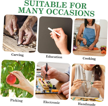 10pcs Cut Resistant Finger Cot Protectors Kitchen Carving Gardening DIY Crafts and More Durable Elastic Design for Enhanced Finger Safety