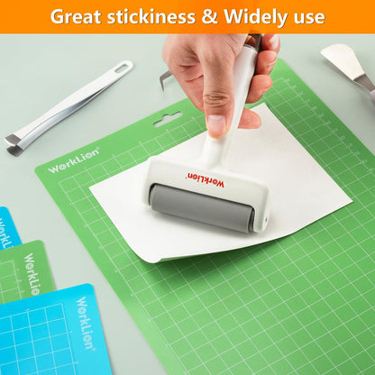 Cutting Mat 12x12 Compatible with Maker/Maker 3/Maker 4/Air 2/Explore 3/4, Variety Sticky（Standard,Light,Strong) Vinyl Mat(6Pack)
