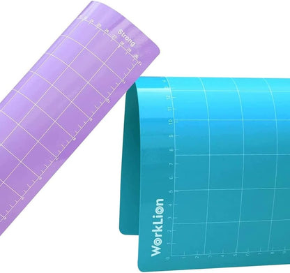 Cutting Mat 12x12 Compatible with Maker/Maker 3/Maker 4/Air 2/Explore 3/4, Variety Sticky（Standard,Light,Strong) Vinyl Mat(6Pack)