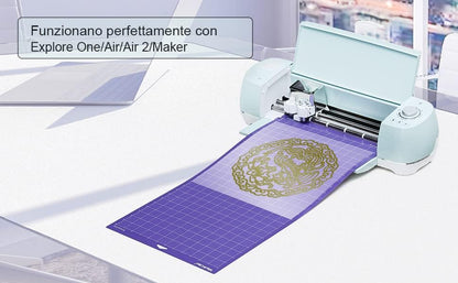 Cutting Mat 12x12 Compatible with Maker/Maker 3/Maker 4/Air 2/Explore 3/4, Variety Sticky（Standard,Light,Strong) Vinyl Mat(6Pack)