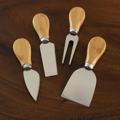 4-Piece Cheese Tool Set, Charcuterie Board Accessories