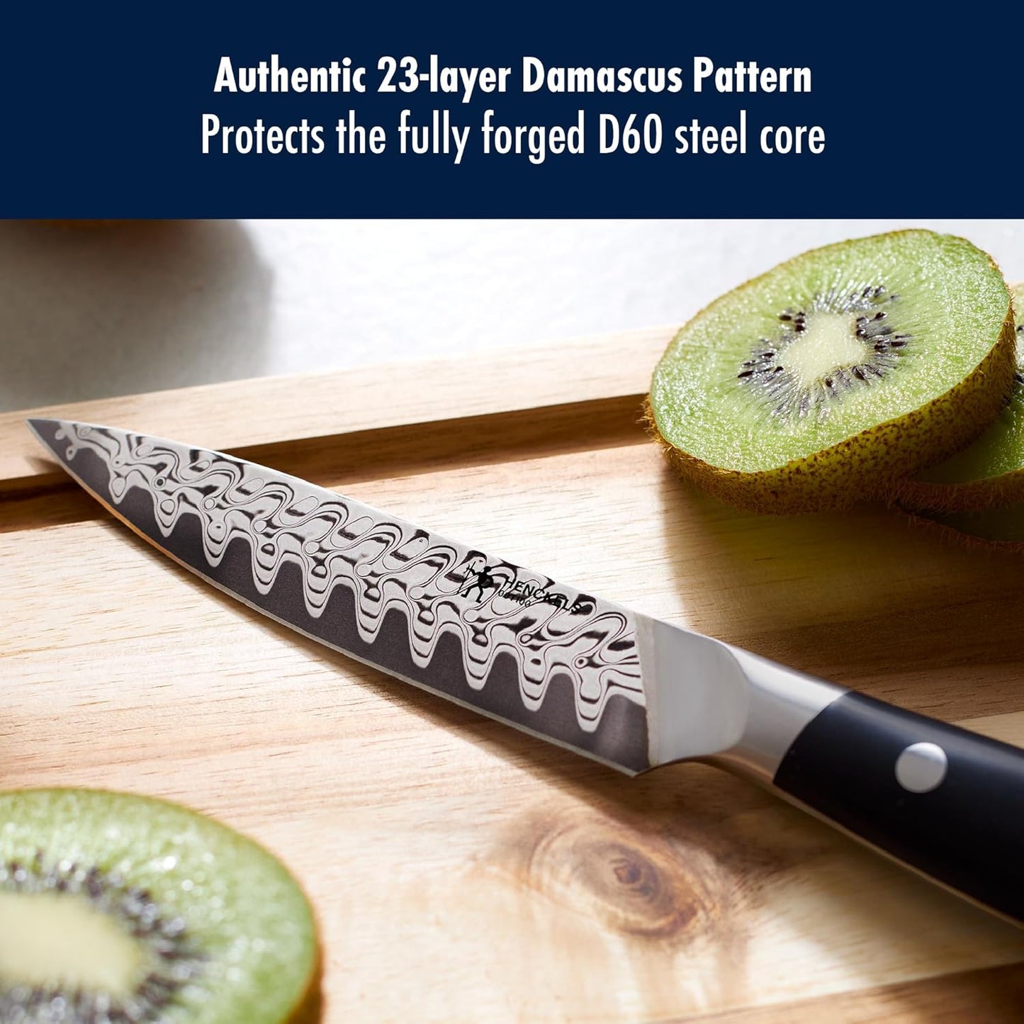 Compass Damascus 4-inch Damascus Paring Knife