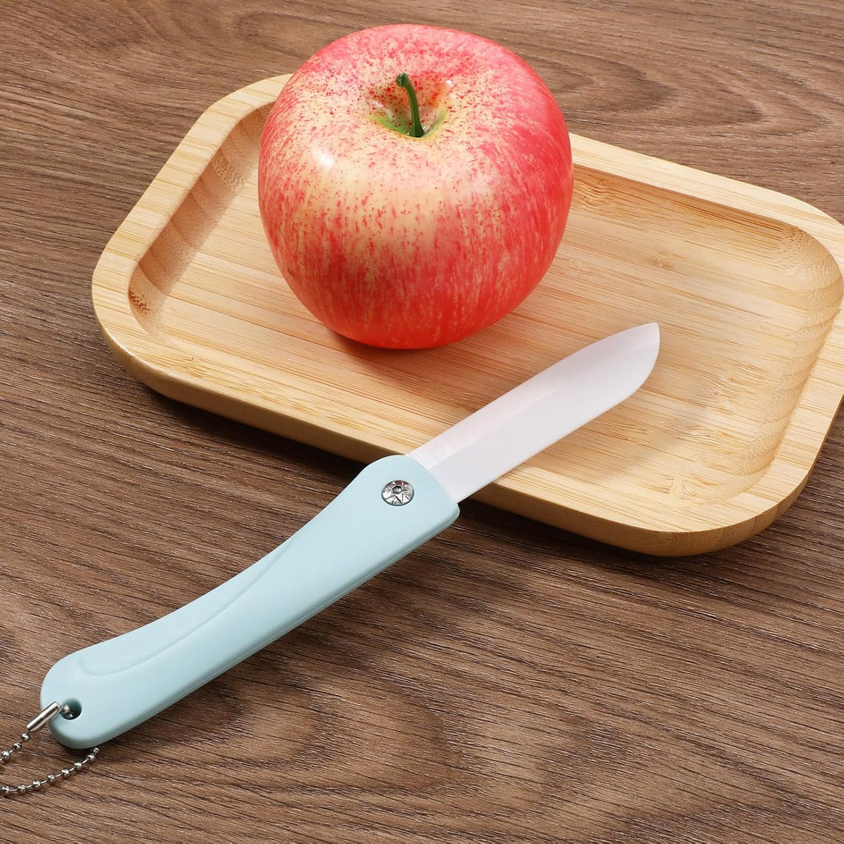 Portable Ceramic Paring Knife Paring Knives Set of 3 Fruit and Vegetable Knife Folding Knife Kitchen Knife For Daily Use Handy Fruit Knife for Picnic Travel Camping Outdoor Activities