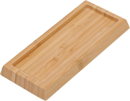 Bamboo Whetstone Anti-Slip Base 8.27 Inch Non-Slip Sharpening Stone Holder Stable Knife Sharpener Support for Kitchen Use