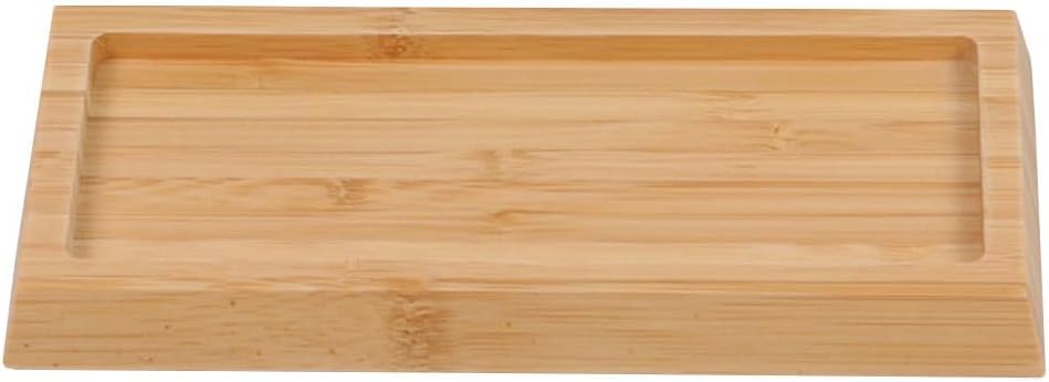 Bamboo Whetstone Anti-Slip Base 8.27 Inch Non-Slip Sharpening Stone Holder Stable Knife Sharpener Support for Kitchen Use
