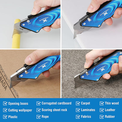 Turboknife X Utility Knife 33-134, Blue