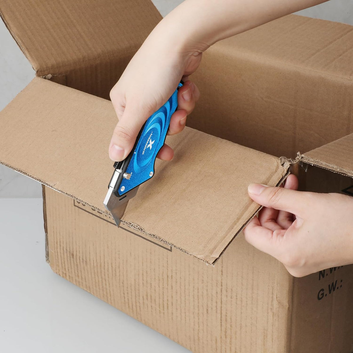 Turboknife X Utility Knife 33-134, Blue