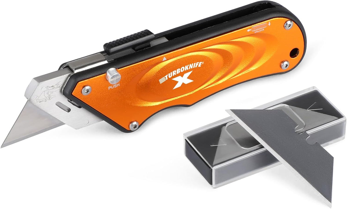 Turboknife X Utility Knife 33-134, Blue