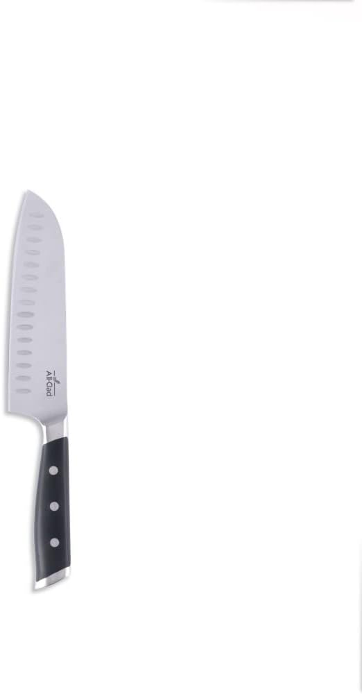 Forged German Stainless Steel Santoku Knife ,7 inch