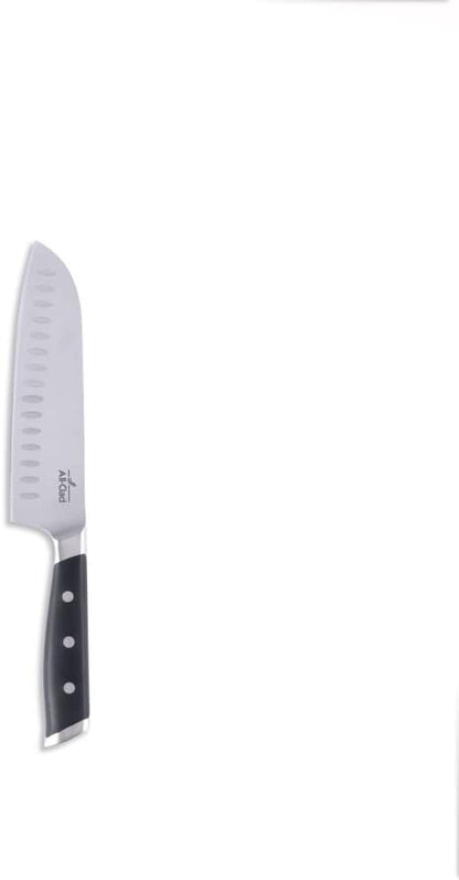 Forged German Stainless Steel Santoku Knife ,7 inch