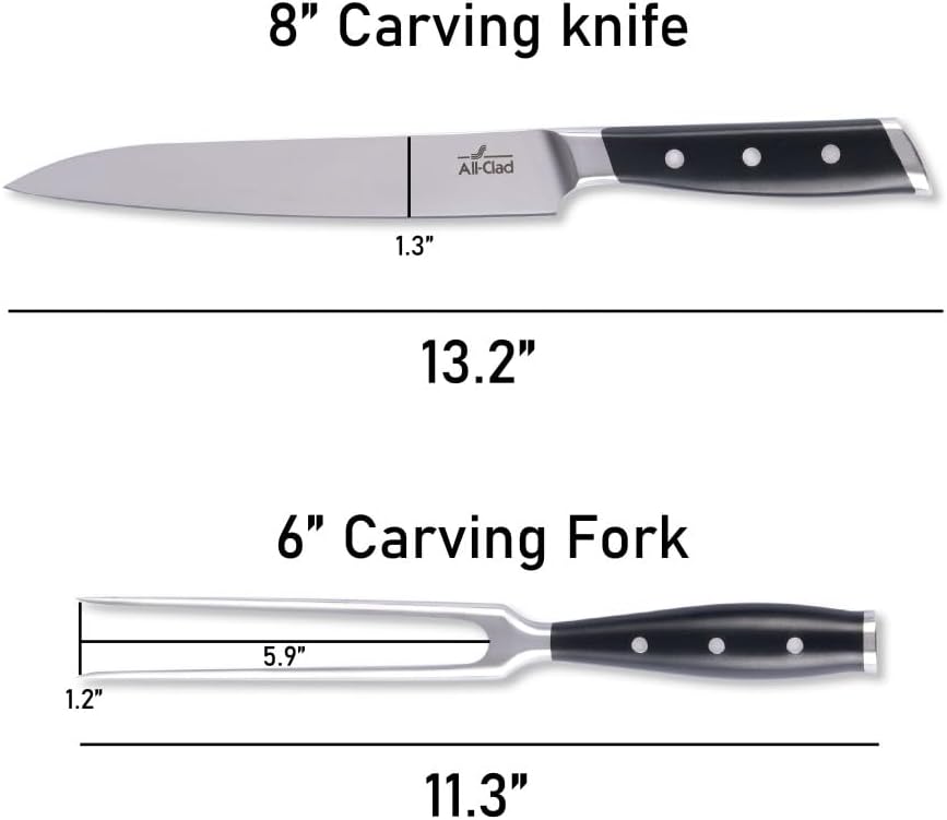 Forged German Stainless Steel Santoku Knife ,7 inch